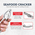 Set 4 Crab Leg Crackers and Picks, of Easy-to-Use Lobster Crackers & Stainless Steel Lobster Picks, Crab Crackers