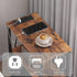 2 TB01BB085 TUTOTAK Small Narrow End Table with Charging Station, Side Table with Outlets, Nightstand with Cloth