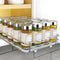 LYNK PROFESSIONAL Pull Out Spice Organization for Cabinets - 8-3/8 inch Wide