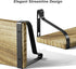 Set 3, Love-KANKEI Floating Shelves Wall Mounted of Rustic Wood Wall Storage Shelves for Bedroom, Living Room