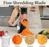 5 1 Cambom in Rotary Cheese Grater Hand Crank Cheese Shredder for Fresh Cheese, Vegetable, Nuts,Non-slip Suction Base