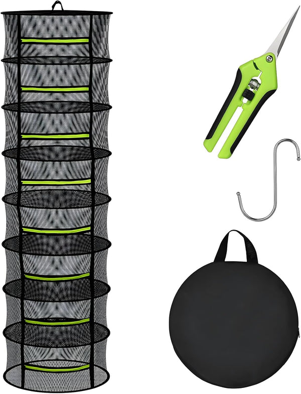 BSROBOTIC Herb Drying Rack - Mesh Drying Rack - Herb Drying Rack Hanging
