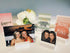 Place Card Holders, Table Numbers/Sign Holder for Wedding, Christmas/Greeting Card Display Stands, Solid Wood Set of 8