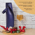 LEVARE Premium Wine Tote Carrier - Elegant Double-Layered Design for 750ML Wine & Champagne Bottles, Practical Gift