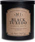 Manly Indulgence Black Tuxedo Jar Candle, 16.5 oz, White Musk, Lavender, Cedarwood, Up to 60 Hour Burn