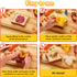 GET FRESH 17-pcs Sandwich Cutters and Sealers for Kids - Stainless Steel Dino Mouse Metal Sealers and Veggie Cutters