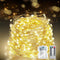 Flechllary 200 LED 67Ft Fairy Lights Battery Operated with RemoteWaterproof String Lights for