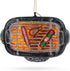 BBQ Barbecue Grill Cookout Blown Glass Christmas Ornament