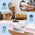 2x6 GarveeHome Runners for Hallways Non Slip, Kitchen Runner Rug Pink and White Bow Rugs for Bedroom Girls, Low Pile