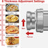 Pasta Maker Attachment for KitchenAid Stand Mixer, Stainless Steel Pasta Roller with 8 Gears Adjustable