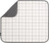 S&T INC. Dish Drying Mat, Highly Absorbent Microfiber Kitchen Counter Pad for Dishes, Utensils, Pots and Pans, Large