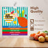 Air Fryer Cooking Guide Booklet with 72 Removable Blank Labels: Magnetic Air Fryer Cheat Sheet