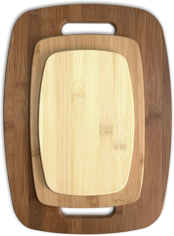 GoodCook Bamboo Cutting Board, 3 Pack