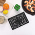 Sumnacon Rectangle Cast Iron Trivet, Heat Resistant Holder for Hot Dish, Rustic Kitchen Dining Table Countertop