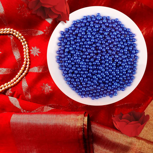 8mm Pearl Beads for Vase Fillers, 1300PCS Round Pearls for DIY Jewelry, Table Scatter, and Event Supplies