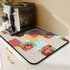 Coffee Bar Mat Accessories for Countertop, Absorbent Rubber Backed Dish Drying Mats for Kitchen, 24x16in