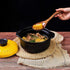 Wooden Non-Stick Kitchen Pan Toolset, 7 Pieces, 100% Natural Teak Cooking Utensils Set