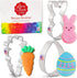 Easter Fun Cookie Cutters 3-Pc. Set - Made in the USA by Ann Clark, Easter Bunny, Egg, and Carrot
