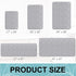 OLANLY Memory Foam Bath Mat Rug 36x24 - Ultra Soft Non Slip and Absorbent Bathroom Rug, Grey
