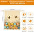 Ronxzas 2 Pack Beeswax Bread Bags for Homemade Sourdough, Reusable Natural Cotton Large Bees Wax Bag Food Storage Bags