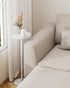 TB01BW065 TUTOTAK Tall Round Side Table, Small End Table, Beside Table, Drink Table, Pedestal Side Table, livingroom