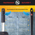 DI ORO Seamless Series Pro 14 Inch Extra Large Silicone Spatula - 600°F Heat-Resistant Rubber Spatula for Baking,
