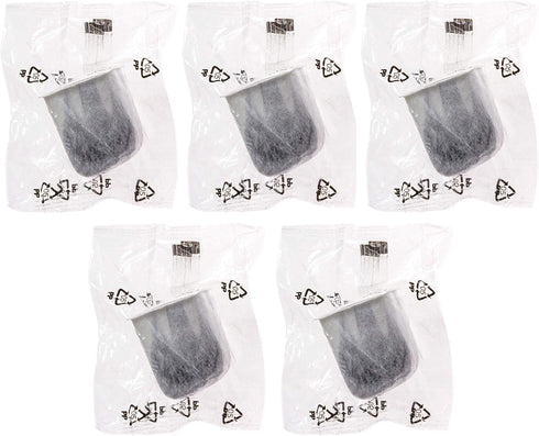Water Distiller Charcoal Filters | Activated Carbon Pods for All Countertop Distillers (5 Pack, Premium Organic)