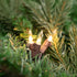 4' 20ct Northlight Mini Incandescent Christmas Lights - Clear - Brown Wire