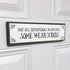 Nurse Wood Signs - Medium Wood and Metal, Not All Superheroes Wear Capes, Some Wear Scrubs