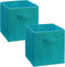 ClosetMaid 11530 Cubeicals Fabric Drawer - Ocean Blue, 2-Pack