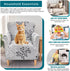 1-Piece 11 NILUOH Banquet Armchair Slipcover Stretch Chair Covers with Arms Printed Soft Accent Chair Cover Anti-Slip