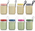 18 OZ 8 Pack Overnight Oats Jars with Airtight Lids and Jar