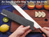 WELLSTAR 2 Piece Knife Edge Guards Set, 12 Inch Universal Blade Covers, BPA Free, Non-Scratch Felt Lining