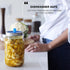 Masontops Pickle Pipes - Airlock Fermentation Lids for Wide Mouth Mason Jar Sauerkraut & Pickle Kit