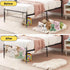Stuffed Animal Storage Net for Kids, Bedside Organizer Net for Neatly Storing Stuffed Animals, Beige Cotton