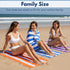 BolBom*S 6 Pack 30x60-100% Set Beach Towels Large Cotton Beach & Pool Towels Bulk Cabana Stripe - Quick Dry Bath Towel