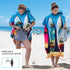 Tirrinia Surf Poncho Changing Robe, Hooded Beach Towel for Adults, Quick Dry Lightweight Surf Towel for Women & Men
