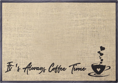 Coffee Bar Mat - Coffee Station Mat for Coffee Machine, Espresso Accessories for Coffee Bar (Style B)