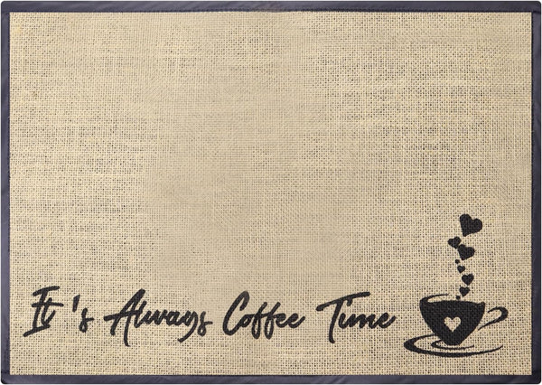 Coffee Bar Mat - Coffee Station Mat for Coffee Machine, Espresso Accessories for Coffee Bar (Style B)