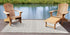 Jill Zarin Outdoor Collection Area Rug, Turks and Caicos, 2' 2" x 3' Rectangle, Gray Cream/Cream
