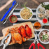 Set, Crab and Lobster Tools - Crab Leg Crackers and Picks Picks Knife for Crab, Shellfish Scissors Nut Cracker