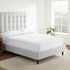 Serta Air Dry Basic Comfort Performance Fabric Quilted Mattress Pad - Cooling Mattress Cover with 15" Deep Pocket, Twin
