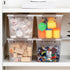 Citylife 4 Packs Clear Plastic Storage Bins with Latching Lids, Stackable Containers for Organizing Toys, Crafts, Tools