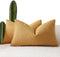 Foindtower Pack of 2 Textured Boucle Throw Pillow Covers Accent Solid Decorative