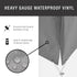 Crosley Waterproof Outdoor Side Table Cover - Durable Gray Protection for Patio Furniture