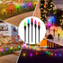 BeapTcely 12 Inches C7 C9 (50, Christmas Light Stakes Universal Yard Lawn Holiday Light Stakes String Lights Ground