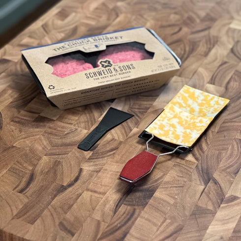 Outset Carbon Steel Non-Stick Cheese Melting Pan