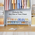 2 Tier,41.53'' Closet, 12 Gewudraw Shoe Rack Adjustable Metal Shoe Organizer for Bedroom, Entryway,Holds Up to Pairs
