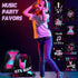 32 11.81 9.84 Inch Funtery Pcs Music Party Drawstring Bags Music Party Favors Birthday Treat Bags for Teens Social