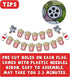 Movie Night Theme Happy Birthday Banner, Popcorn Inspired Birthday Party Sign, Movie Bday Pennant Decor